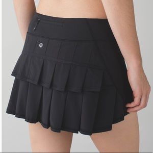 Lululemon Pace Setter Ruffle Tennis Skirt Size 8